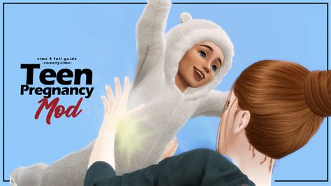 sims 4 teen pregnancy mod|More.